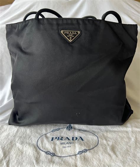 vintage prada tote|Prada shopping tote.